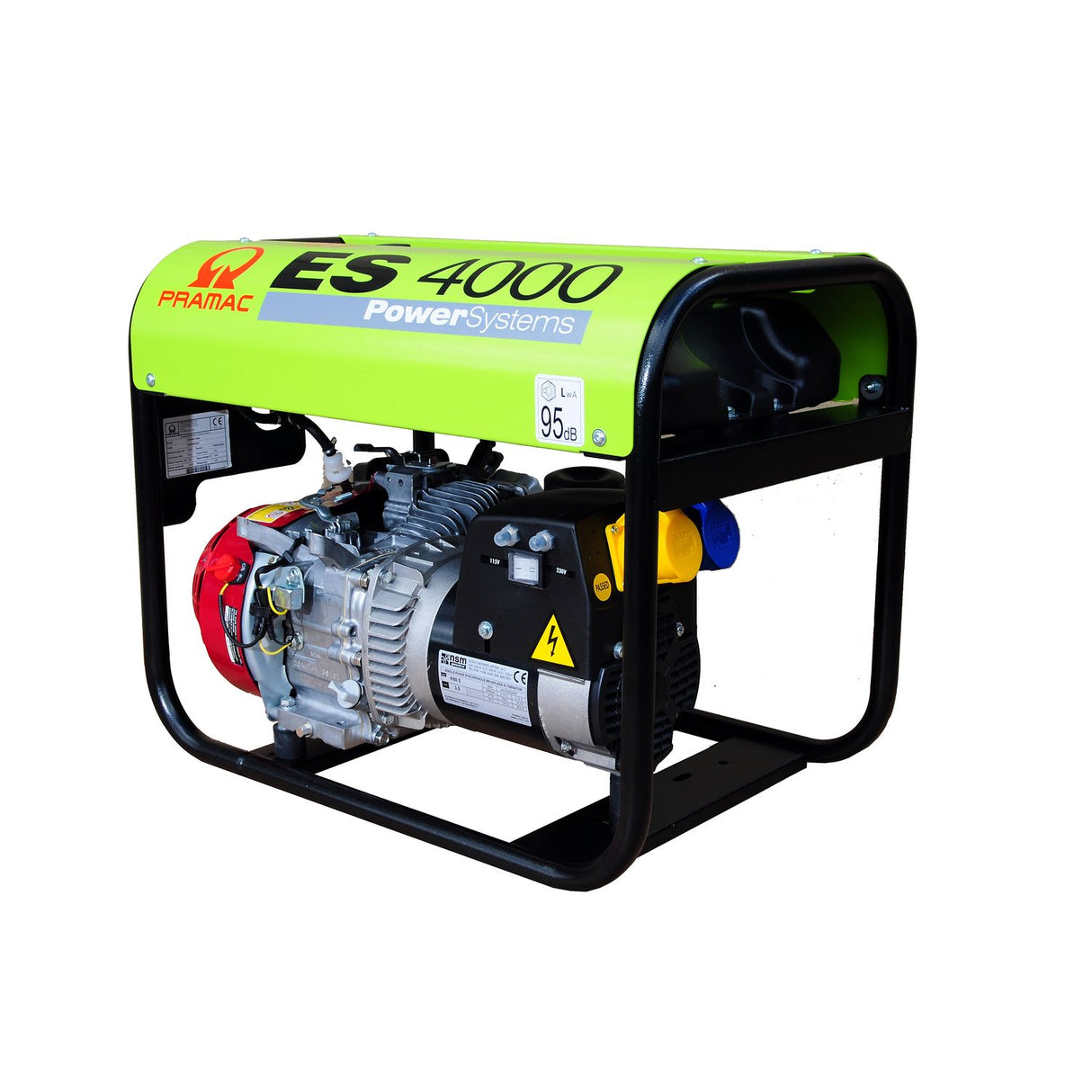 Single Phase Generator 230/115V 50Hz Honda Engine Stage V Hand Start/Petrol - ES4000