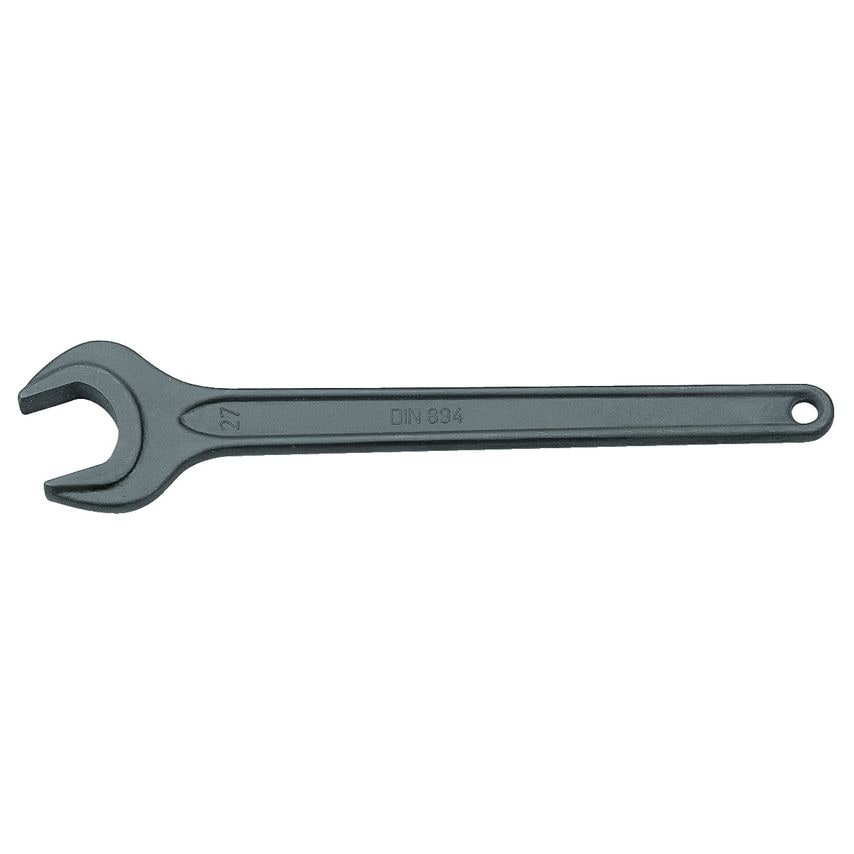 Single ended open jaw spanner