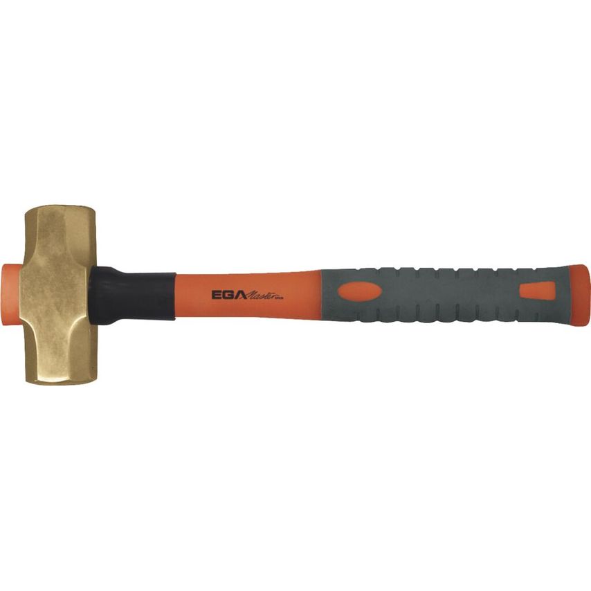 Sledge Hammer 1000 GR Fiberglass Handle Non Sparking Brass 72742