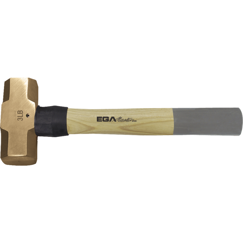 Sledge Hammer 15 LB Hickory Handle Non Sparking Cu-Be