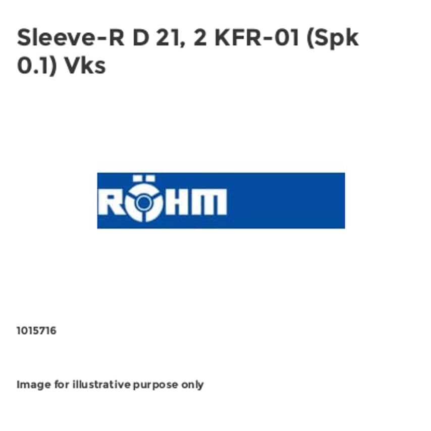 Sleeve-R D 21, 2 KFR-01 (Spk 0.1) Vks