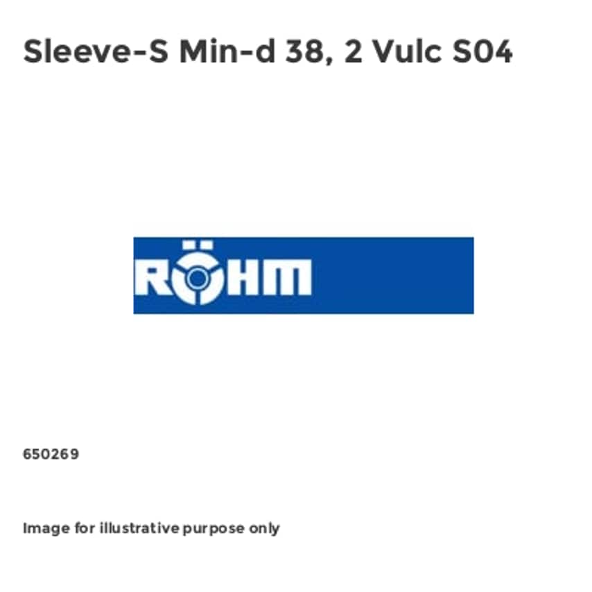 Sleeve-S Min-d 38, 2 Vulc S04