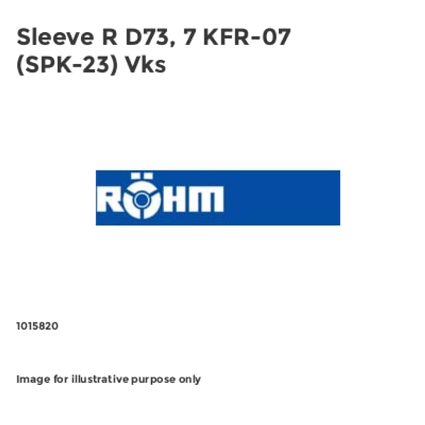 Sleeve R D73, 7 KFR-07 (SPK-23) Vks