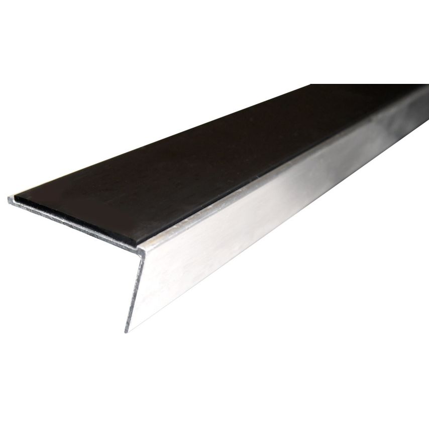 Slimline Single Raked Back Aluminium