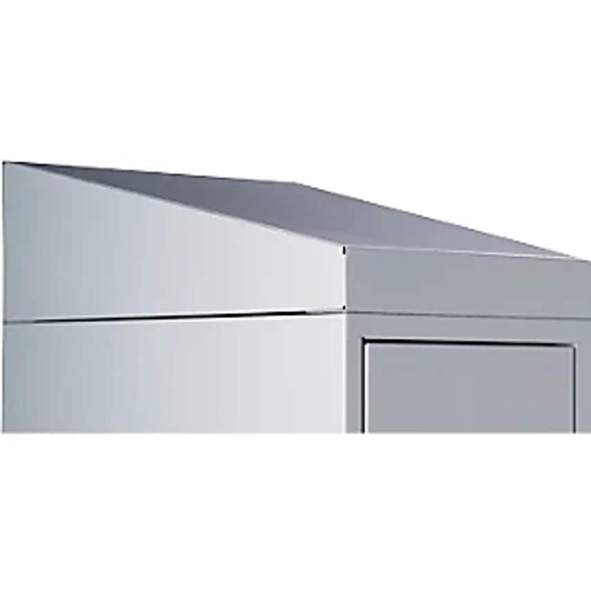 Sloping Roof Attachment, Height 25/156mm, For 1 Compartment, Width 300 And 400mm