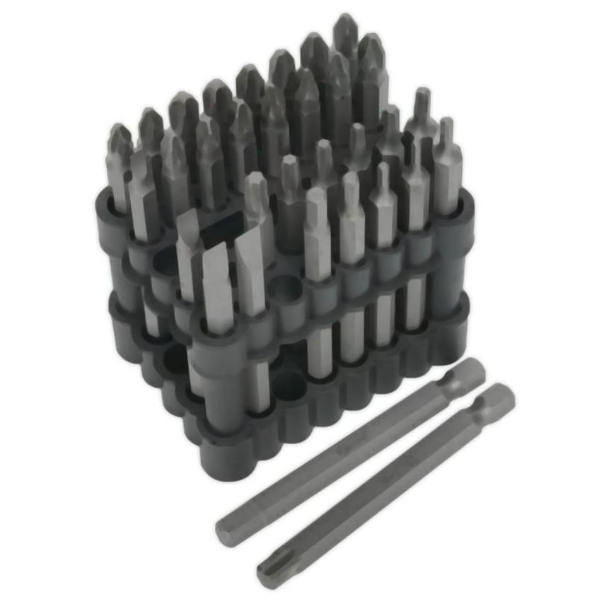 Slotted 6.5mm Impact Power Tool Bits 50mm - 3 Piece