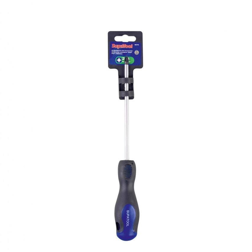 Slotted Head Soft Grip Handle 150mm X Slotted