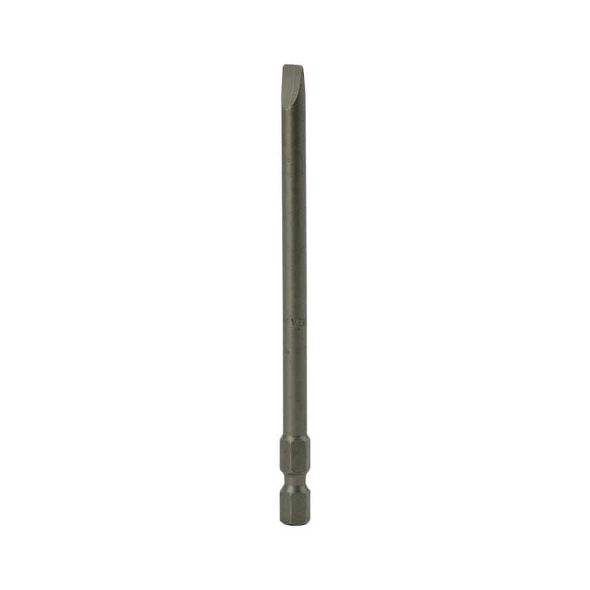 Slotted Power Bit: 1F-2R x 4"