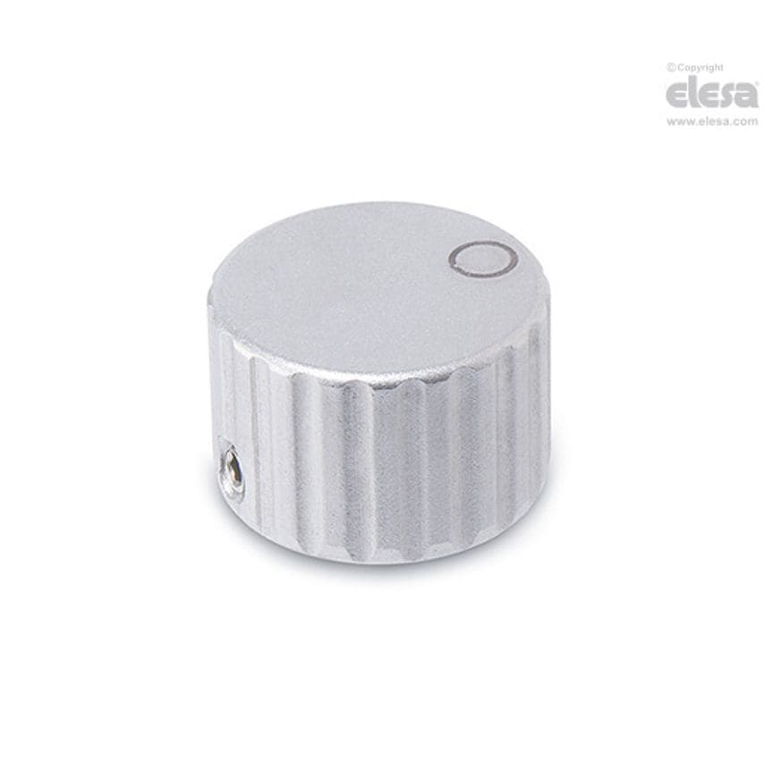 Slotted control knob-GN 436-28-B6-M-MT