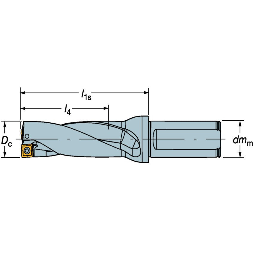 Smdh 200 M3 20.00mm 3xDREPLACEABLE Head Drill