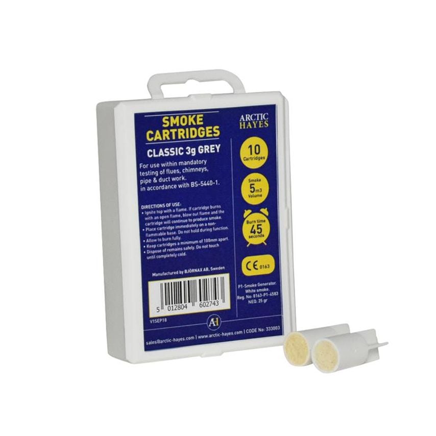 Smoke Cartridges Classic 3g Grey (Pack 10) ARC333003