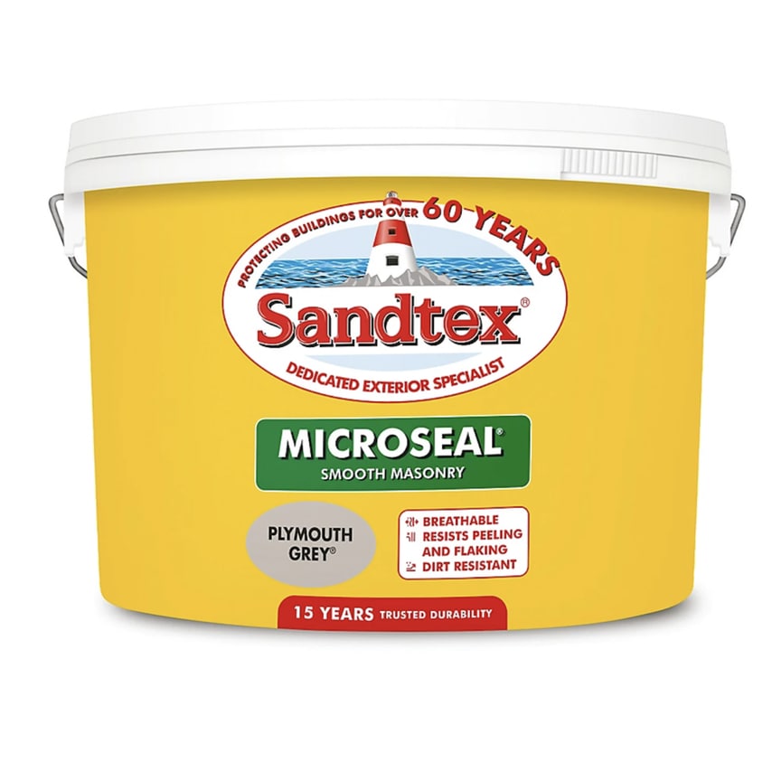 Smooth Masonry 10L Plymouth Grey