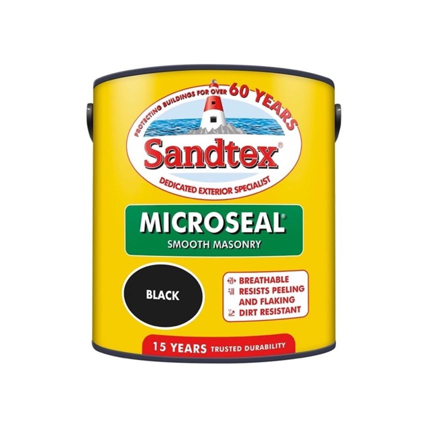 Smooth Masonry 2.5L Black - 348870