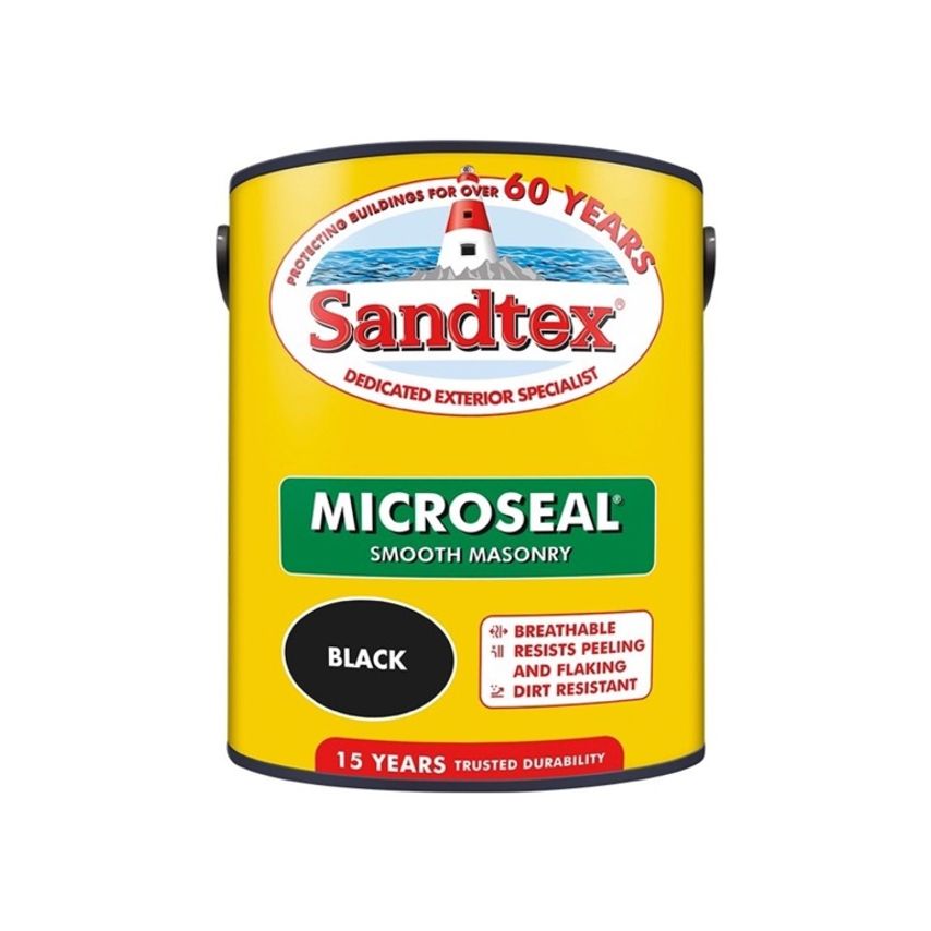 Smooth Masonry 5L Black - 348873
