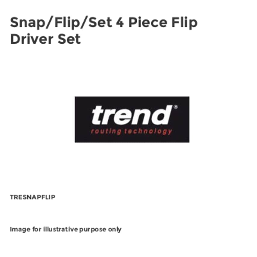 Snap/Flip/Set 4 Piece Flip Driver Set