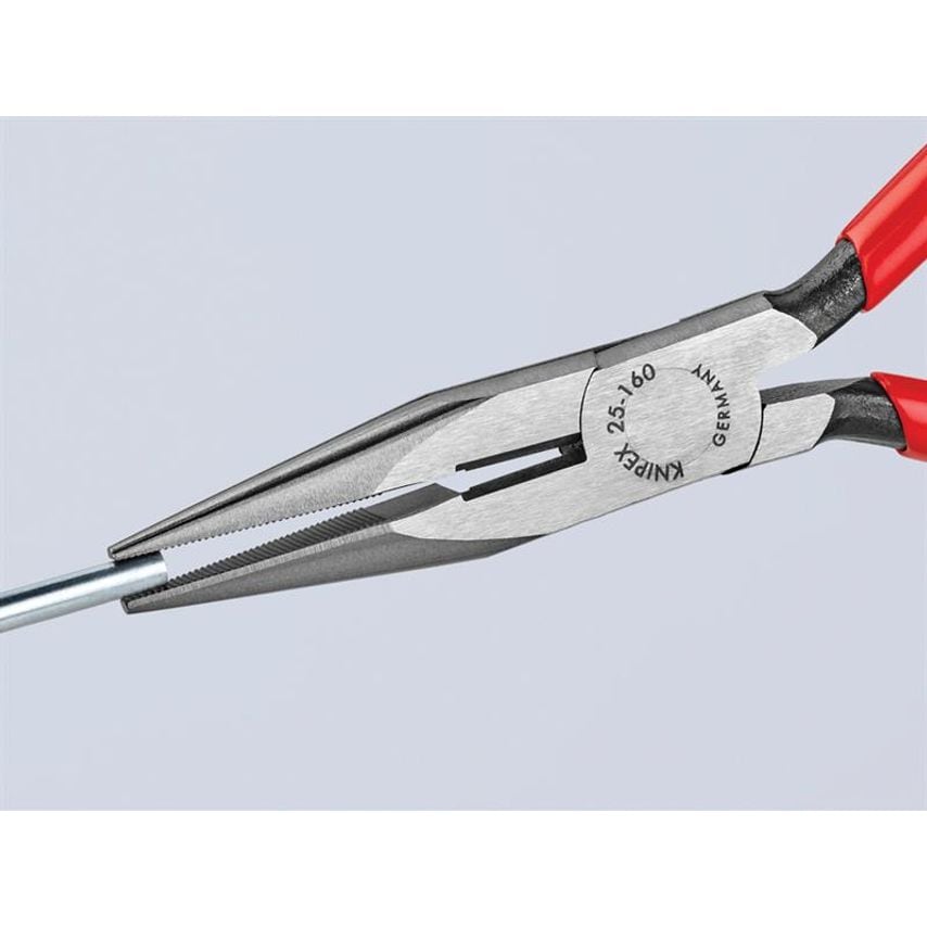 Snipe Nose Side Cutting Pliers (Radio) PVC Grip 160mm (6.1/4in) KPX2501160