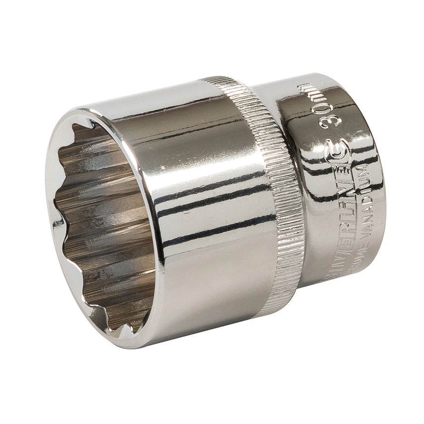 Socket 1/2" Drive 12pt Metric 30mm