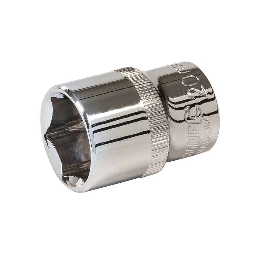 Socket 1/2" Drive 6pt Metric 20mm