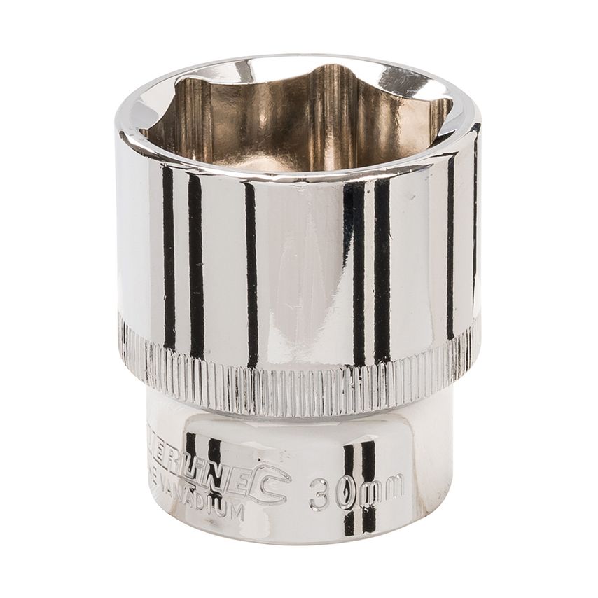 Socket 1/2" Drive 6pt Metric 30mm