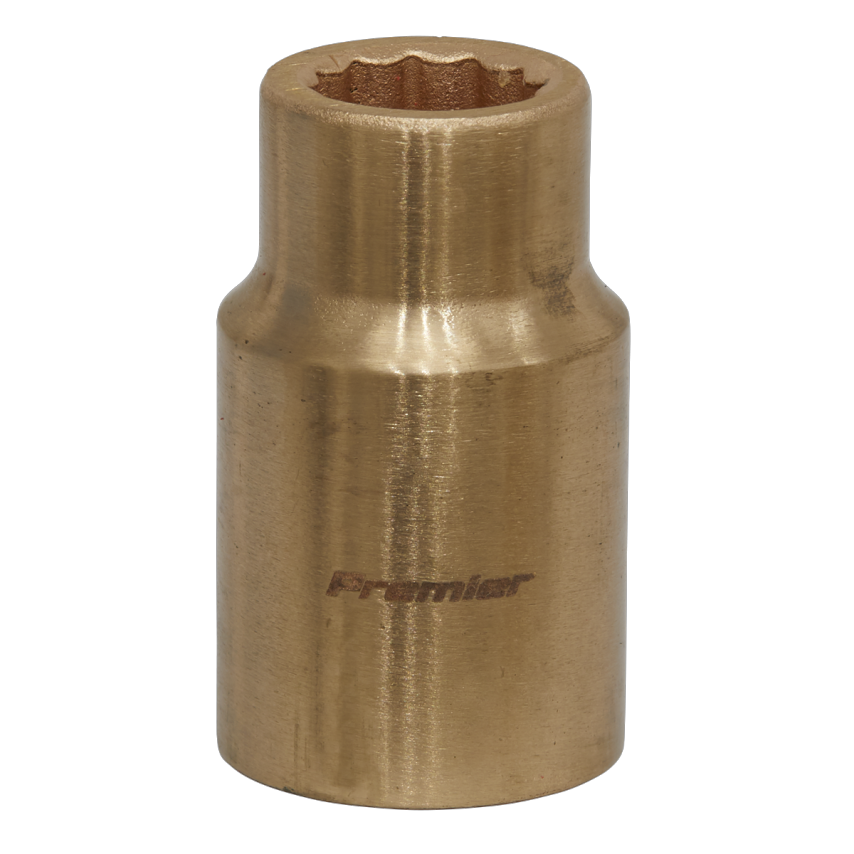 Socket 12mm 1/2" Square Drive Non-sparking WallDrive