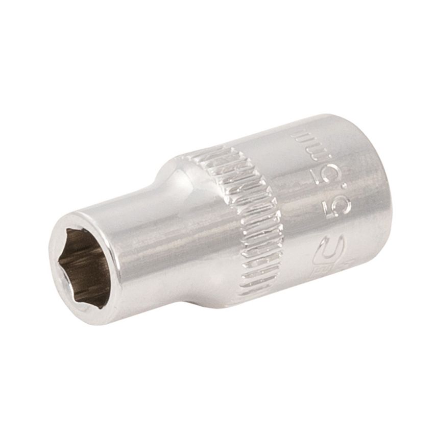 Socket 1/4" Drive 6pt Metric 5.5mm