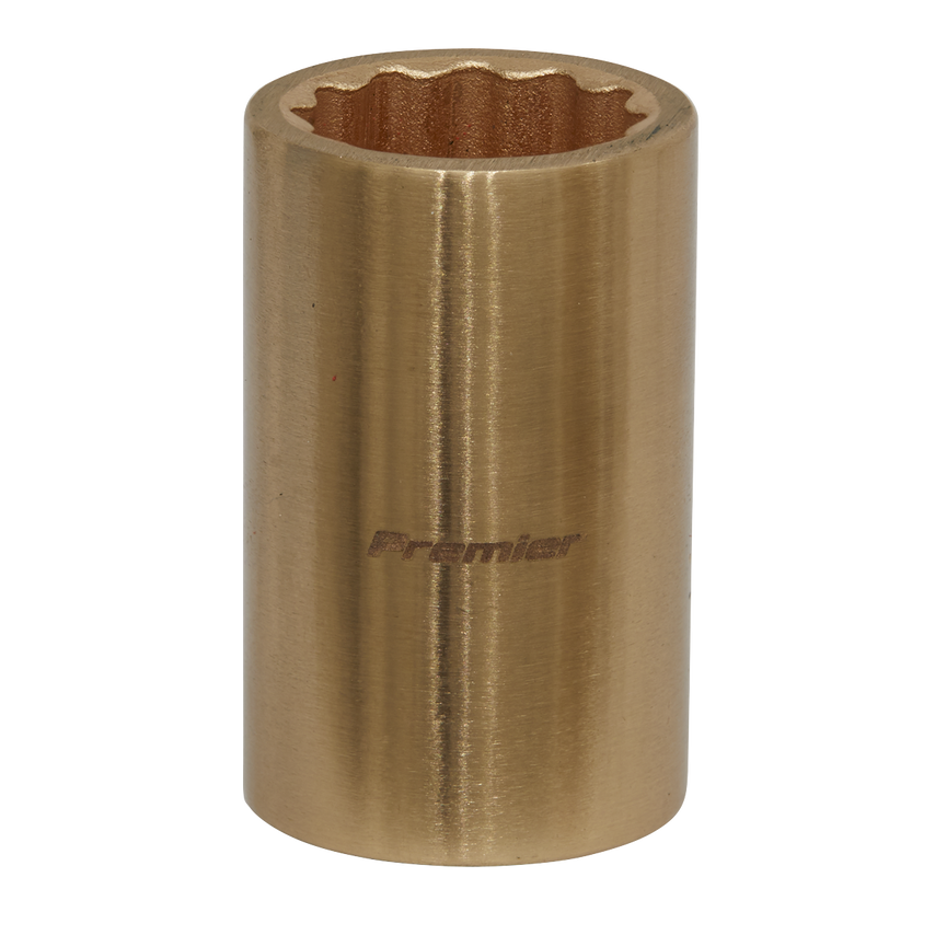 Socket 17mm 1/2" Square Drive Non-sparking WallDrive