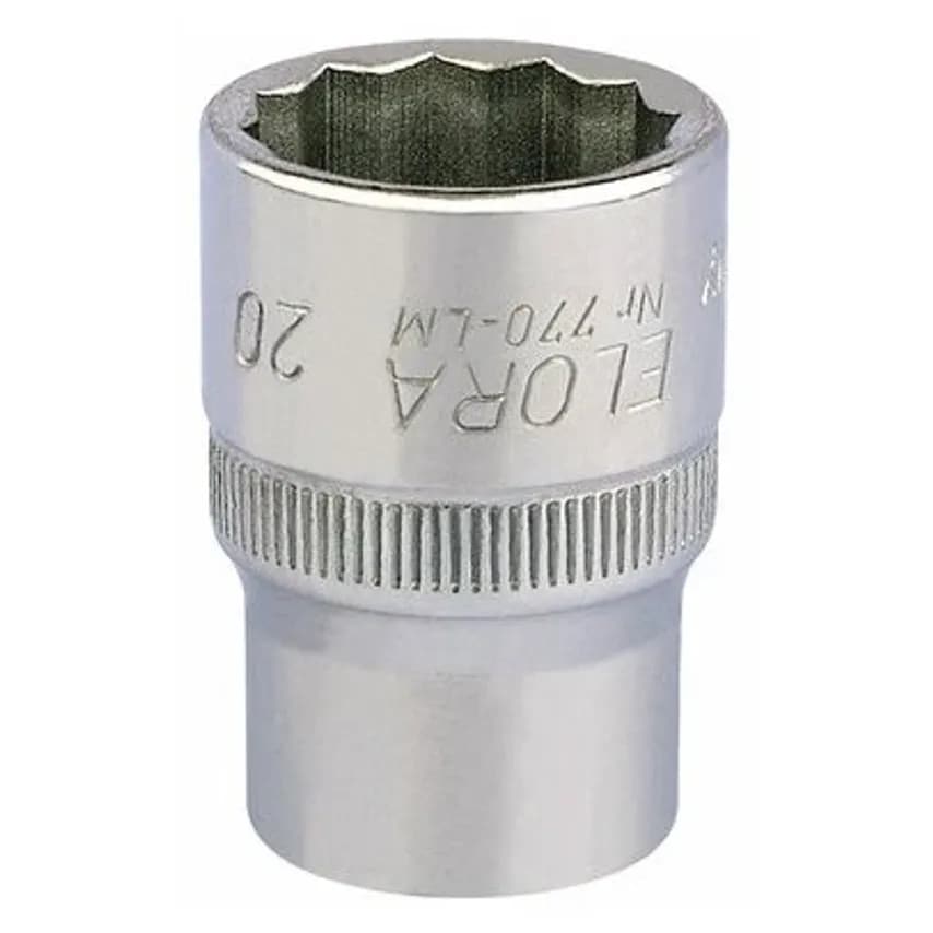 Socket Bi-Hexagon Metric 20mm