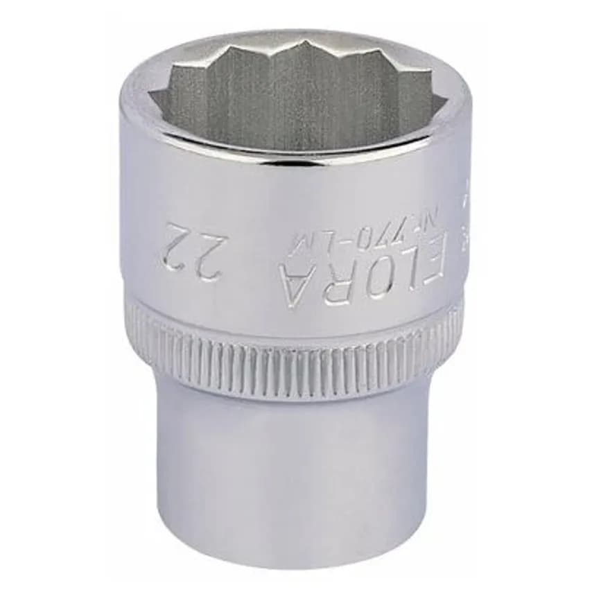 Socket Bi-Hexagon Metric 22mm
