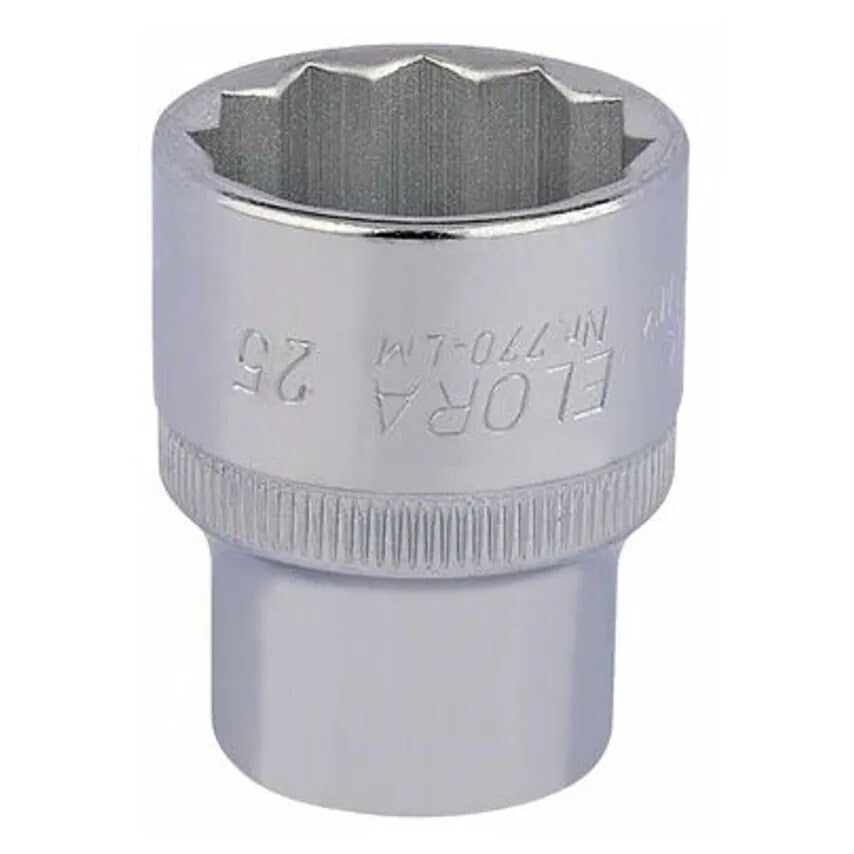 Socket Bi-Hexagon Metric 25mm