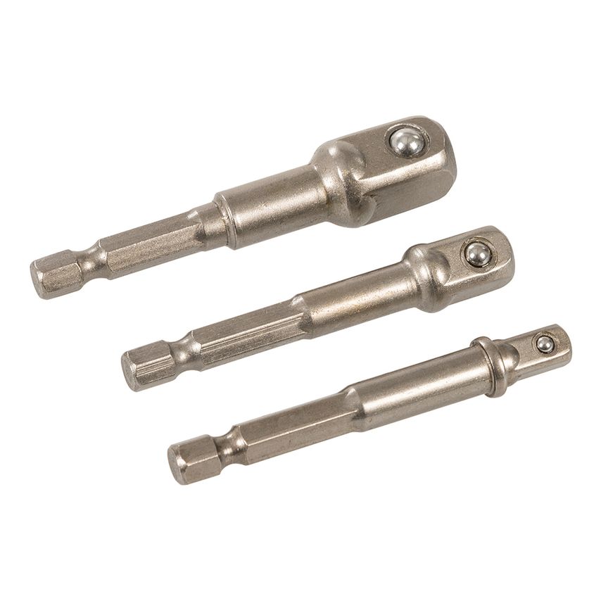 Socket Driver Set 3 Piece 1/4", 3/8" & 1/2"