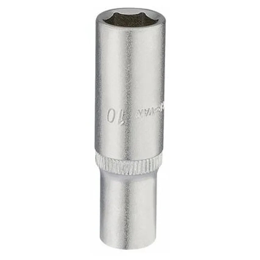 Socket Metric Deep 1/4in Sq/drive 10mm