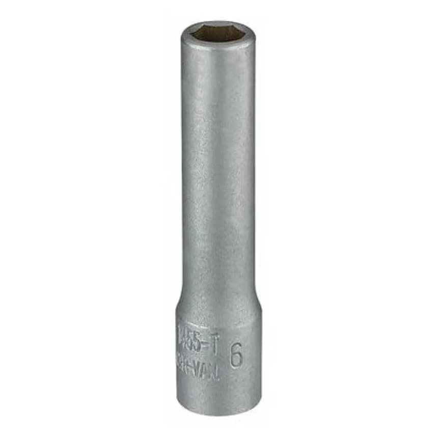 Socket Metric Deep 1/4in Sq/drive 6mm
