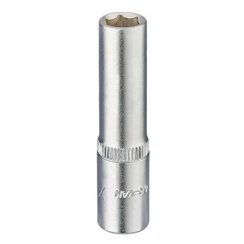 Socket Metric Deep 1/4in Sq/drive 7mm