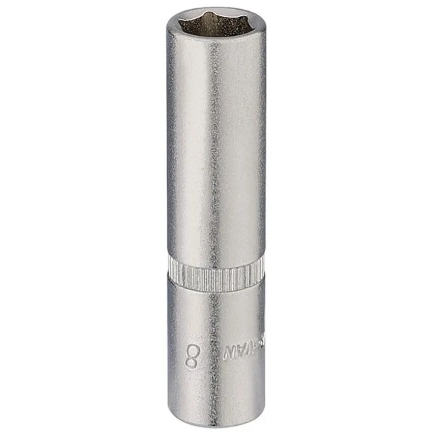 Socket Metric Deep 1/4in Sq/drive 8mm