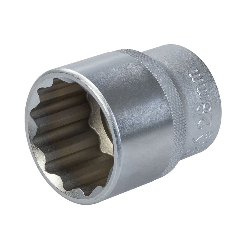 Socket SD 1/2" Metric 12pt 28mm
