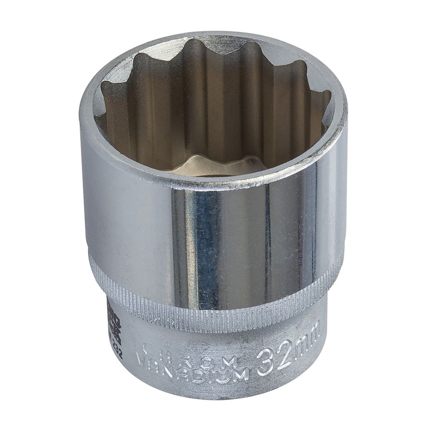 Socket SD 1/2" Metric 12pt 32mm