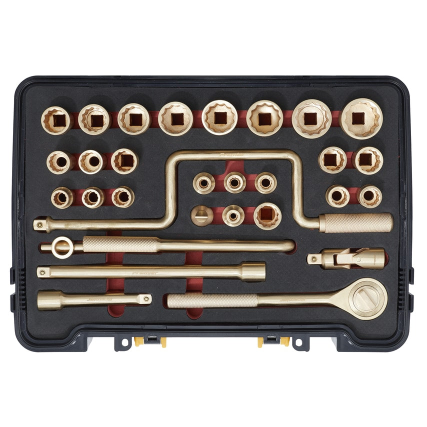 Socket Set32 Piece 1/2" Square Drive Non-sparking