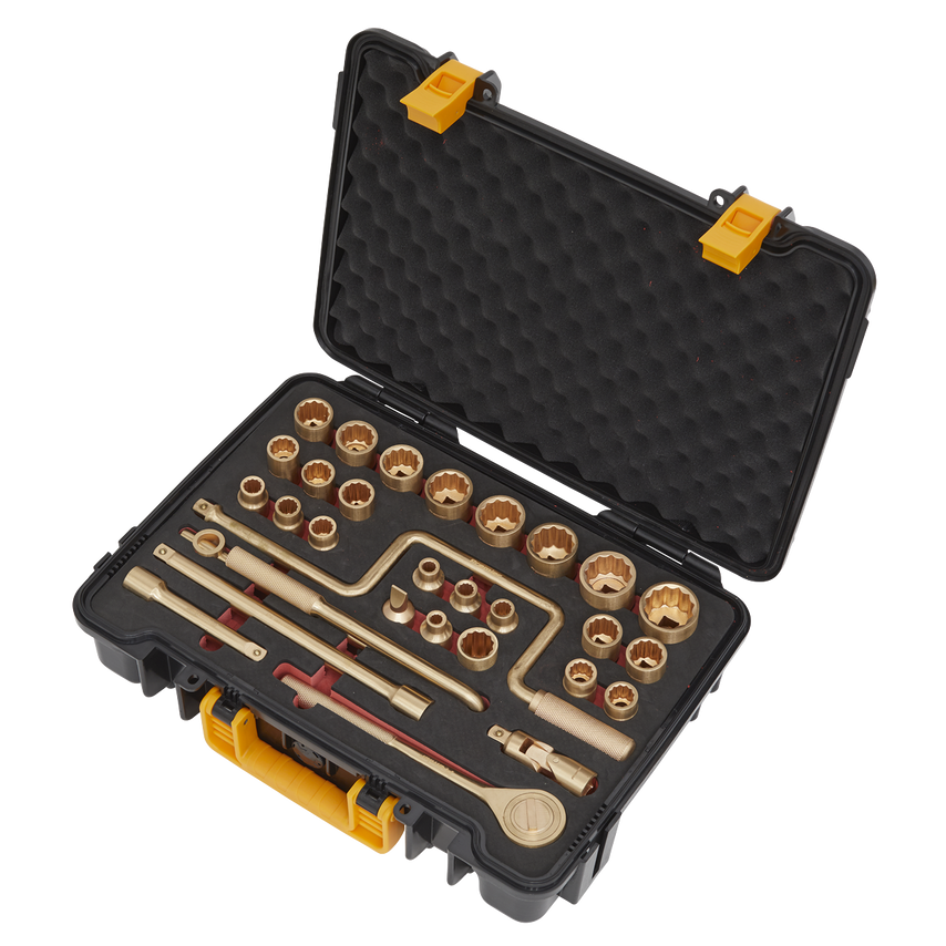 Socket Set32 Piece 1/2" Square Drive Non-sparking