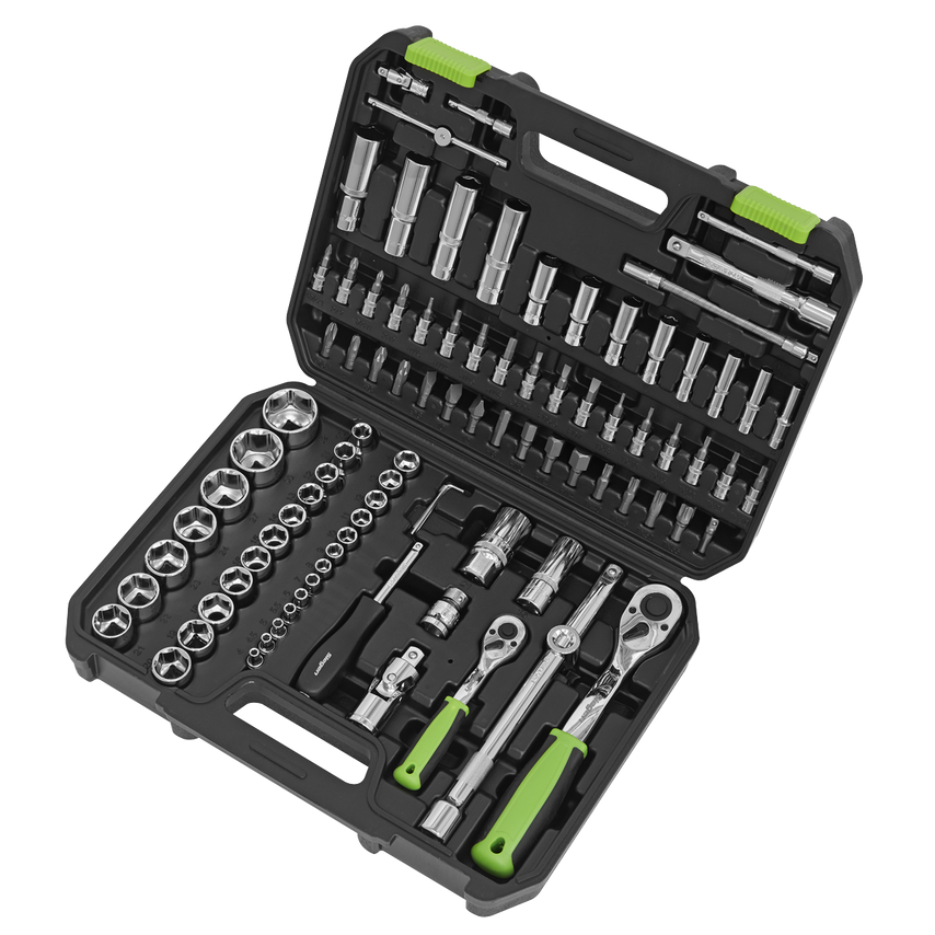 Socket Set94 Piece 1/4" & 1/2" Sq Drive WallDrive Metric