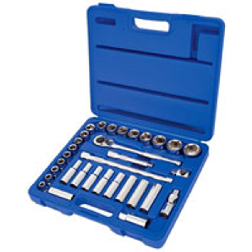 Socket Set 1/2"D 32 Piece