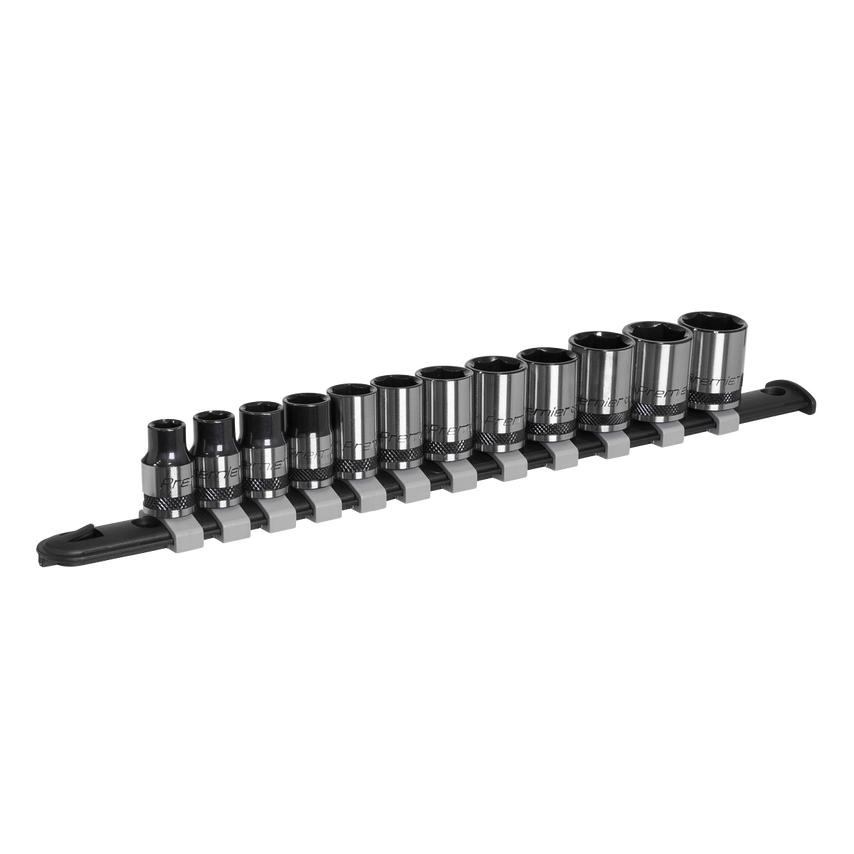 Socket Set 12 Piece 3/8"Sq. Drive Metric - Black Series