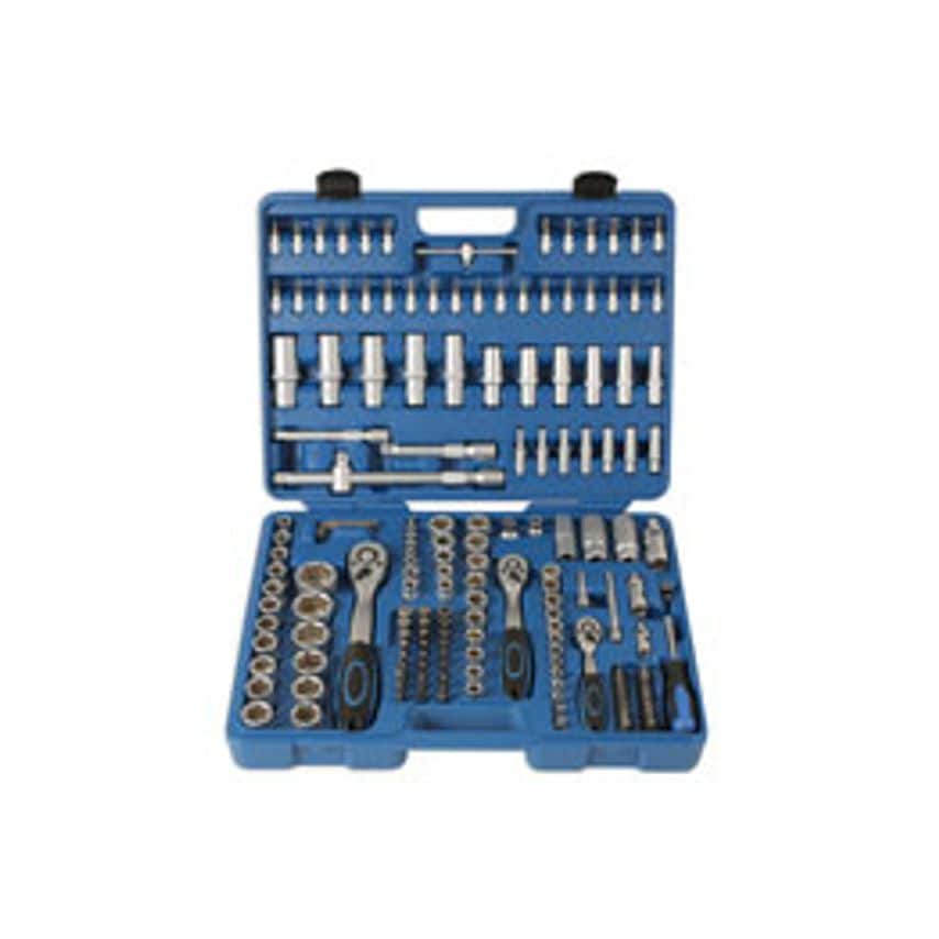Socket Set 1/4"D, 3/8"D, 1/2"D 171 Piece