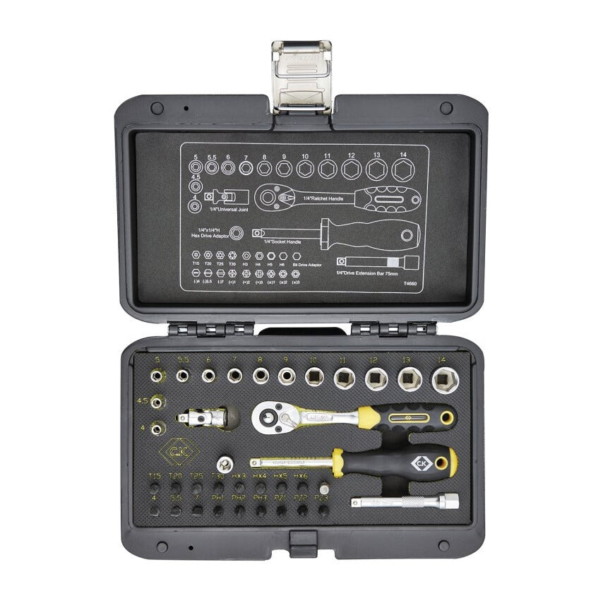 Socket Set 1/4in Drive (SET-36)