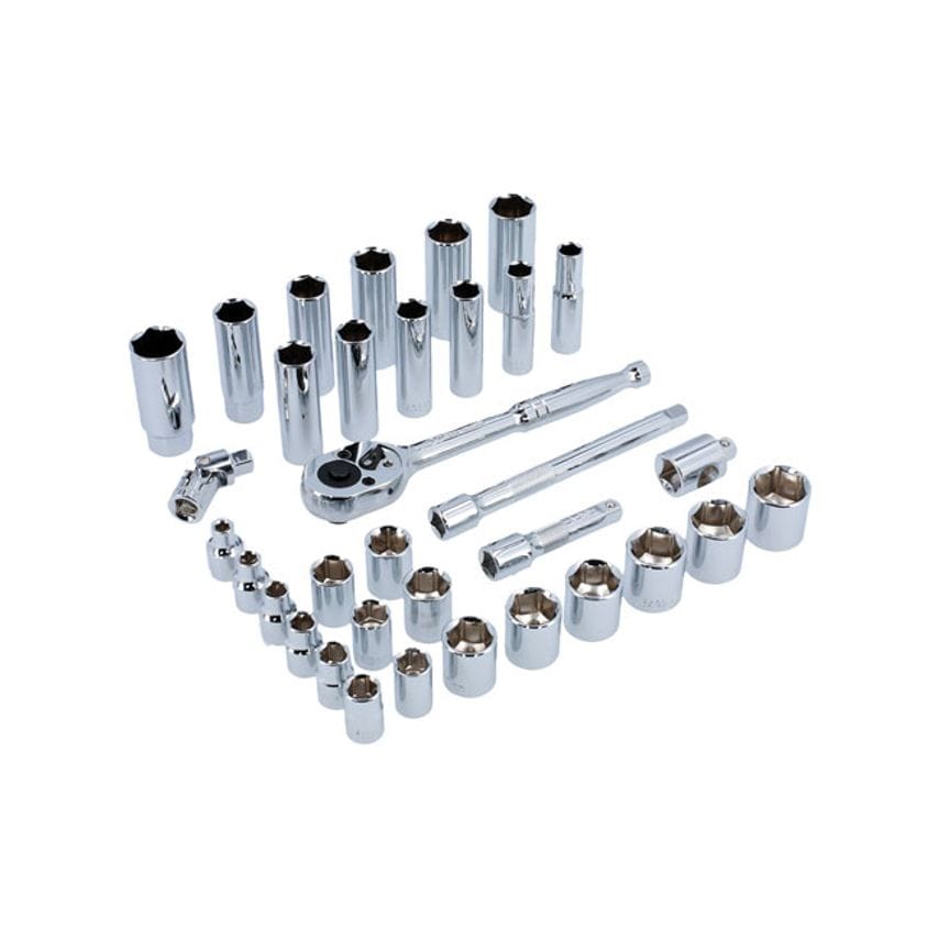 Socket Set 3/8"D 34 Piece