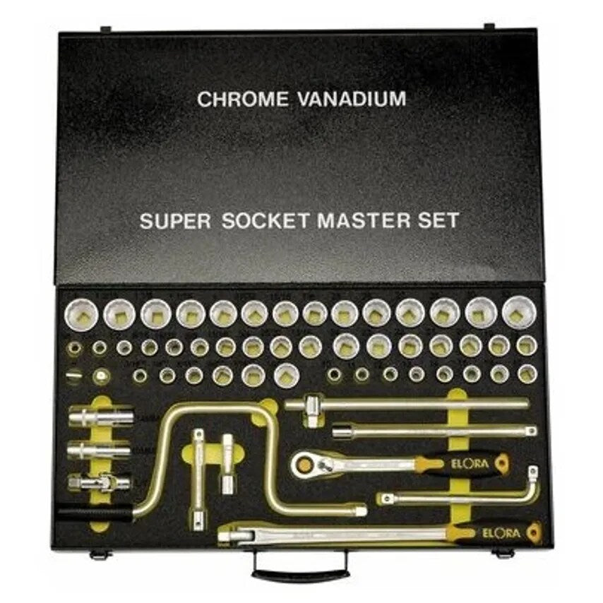 Socket Set Metric 58 Piece