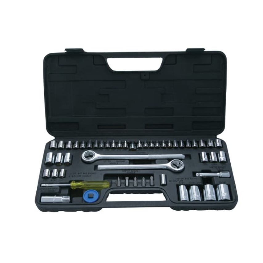 Socket Set of 52 Metric & AF 1/4 3/8 & 1/2in Drive