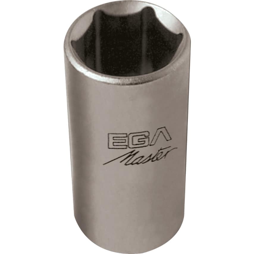 Socket Wrench 1/2" - 25mm Long Series Inox (6 Edges)