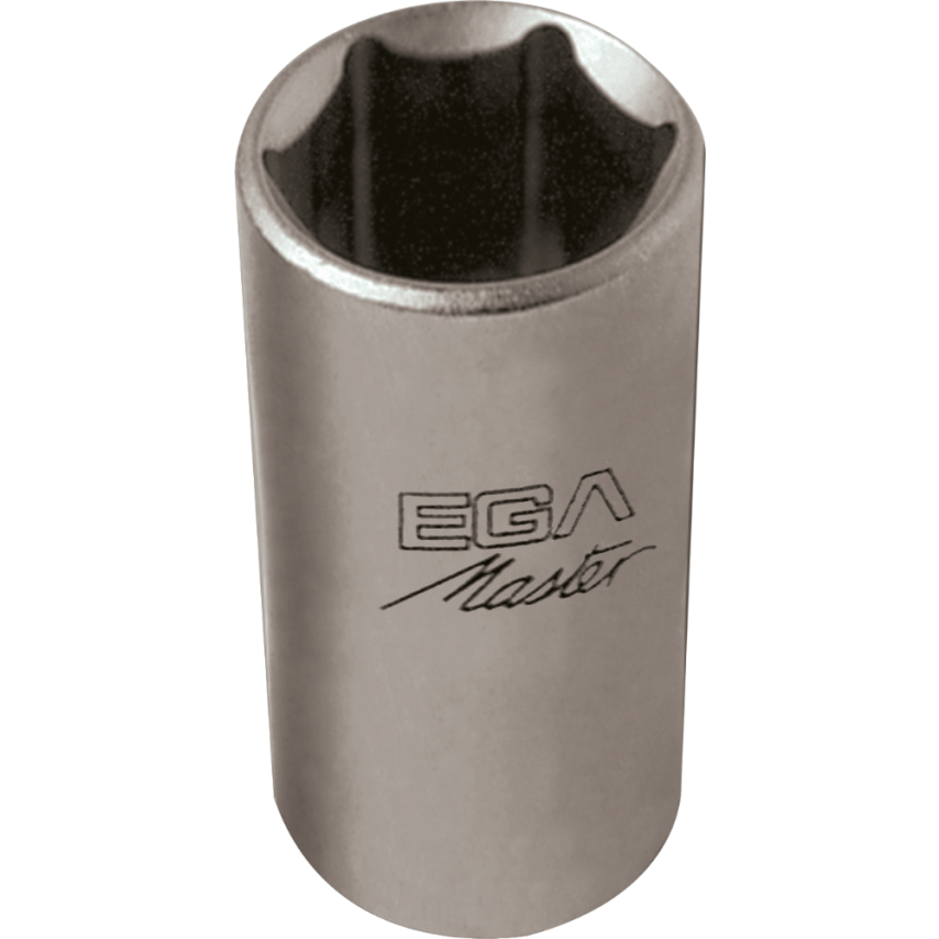 Socket Wrench 1/4" - 12mm Long Series Inox (6 Edges)