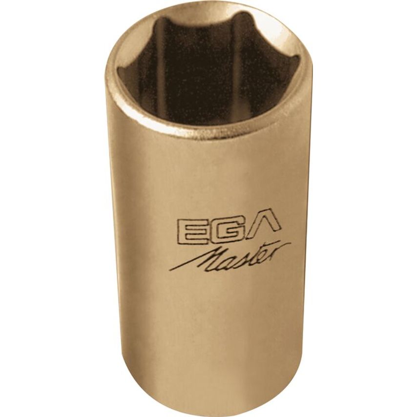 Socket Wrench 1/4" - 3 mm Long Series Non Sparking Al-Bron (6 Edges) 36726