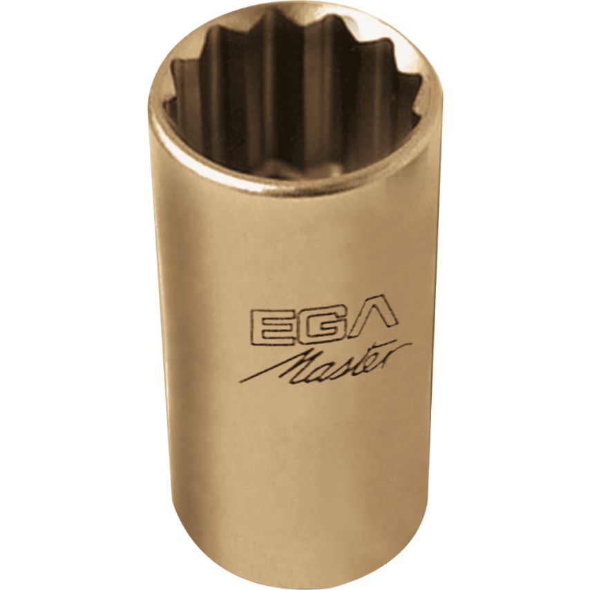 Socket Wrench 1" -27mm Long Series Non Sparking Al-Bron (12 Edges)